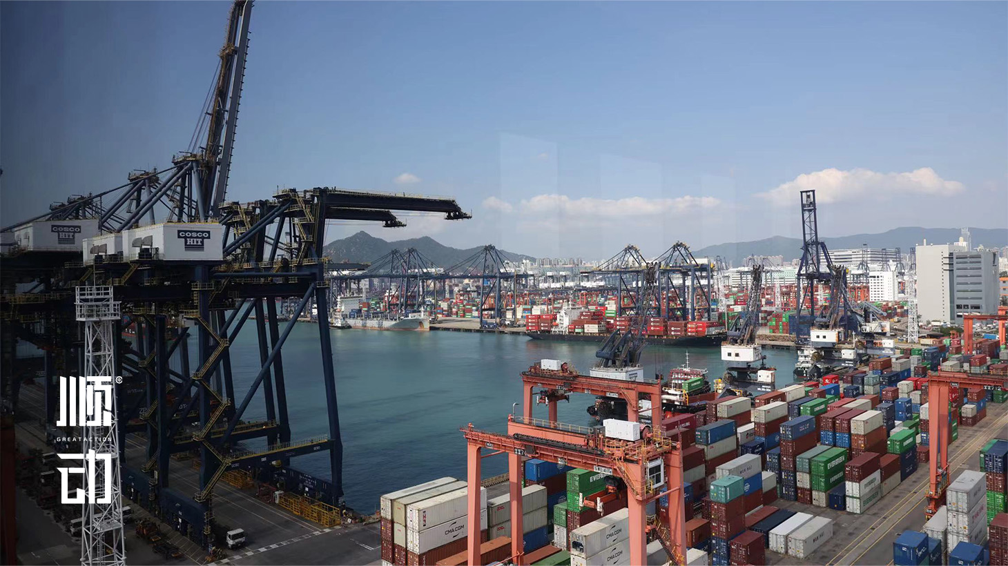 順動赴香港維多利亞港進行宣傳片拍攝